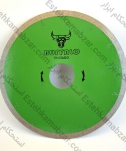 صفحه برش سرامیک پرسلان و اسلب چاک مویی بوفالو BUFFALO سایز ۲۵۰ آب بر و برش خشک
